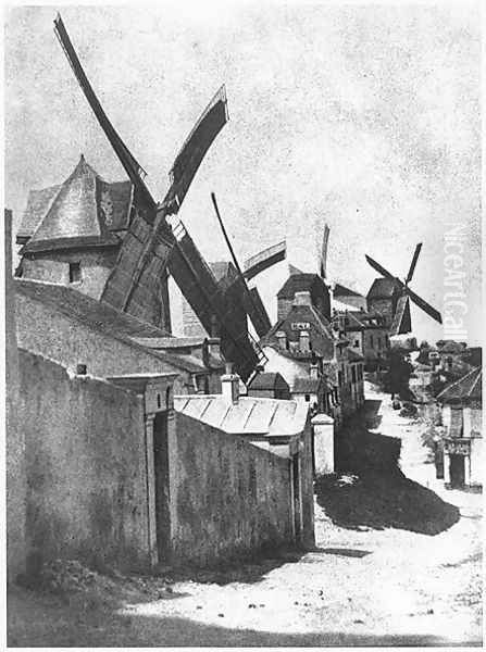 Windmills at Montmartre, c. 1870 - view 1