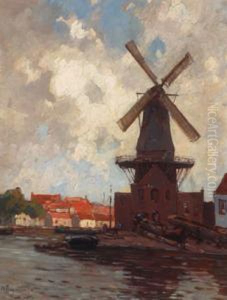 Mill 'de Adriaan' In Haarlem - view 1