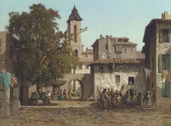 The town square - view 1