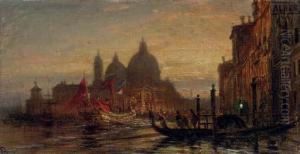 View Of Venice by Aleksei Petrovich Bogolyubov