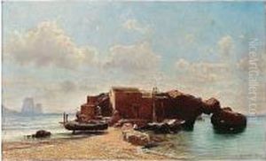 View Of Capri by Aleksei Petrovich Bogolyubov