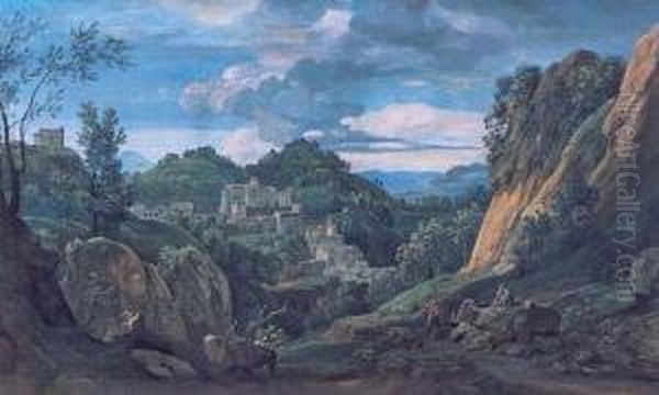 Vue De San Vito, Pres De Subiaco - view 1