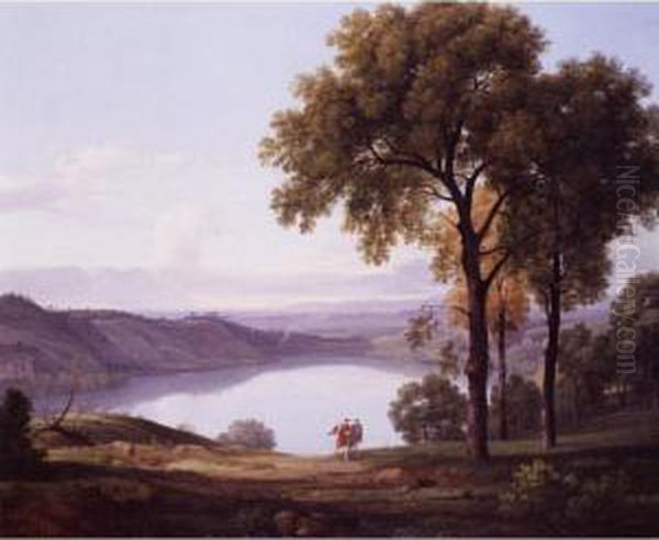 View Of Lake Nemi - view 1