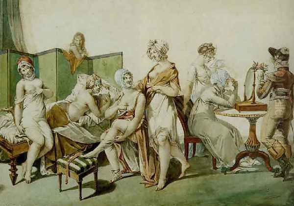 Le lever des ouvrieres en linge 1803 - view 1
