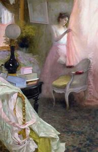 Woman in an Interior by Albert Breaute