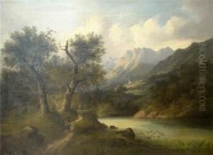 Partie Beisalzburg by Eduard Boehm