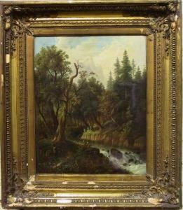 Een Romantisch Plekje In Het Bos by Eduard Boehm