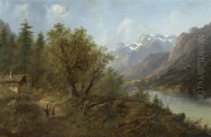 Landschaft Am Urnersee.
