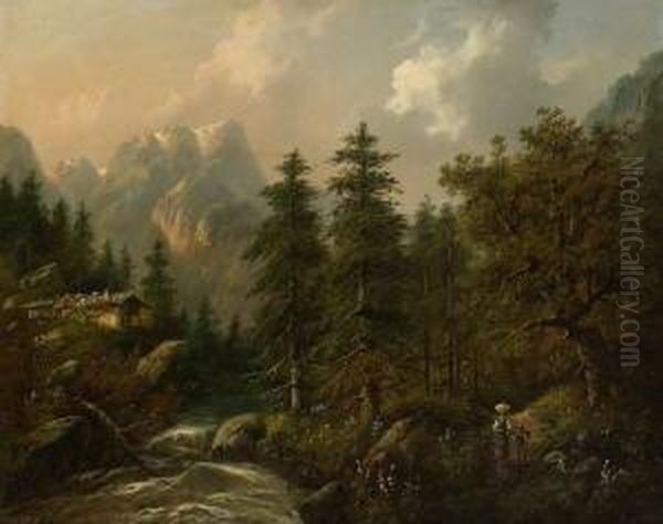 Gebirgslandschaft. - view 1