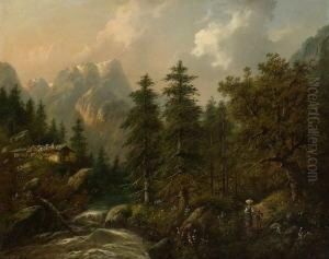 Gebirgslandschaft.