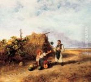Courting by Pal Bohm