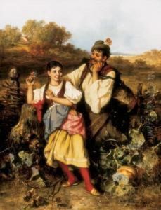 Courting by Pal Bohm