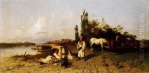 Riverside Scene