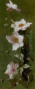 Carnations by Otto Bednar