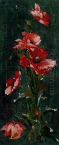 Japanese Anemones by Otto Bednar