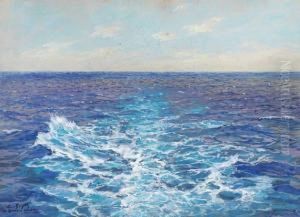 Kielwasser Der General Von Steuben . 1938. by Hans Bohrdt