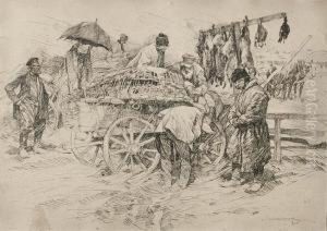 Na Targu by Stanislaw Bohusz-Siestrzencewicz