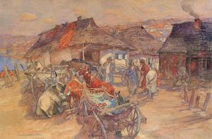 Jarmark by Stanislaw Bohusz-Siestrzencewicz