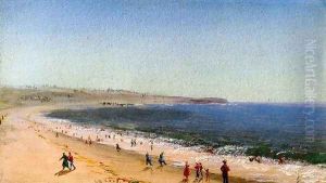 Easton's Beach, Newport, Rhode Island by Charles DeWolf Brownell