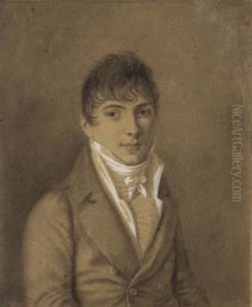 Portrait D'un Jeune Homme En Buste - view 1