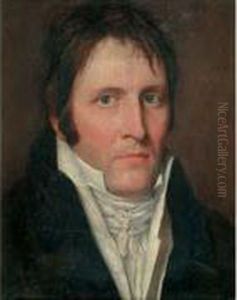 Portrait D'homme A La Cravate Blanche