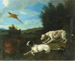 Vue Prise Au Pin Pres Le Mas De 
Velu, Pres De Marseille [ ; View Of Pin, Near Marseille ; Oil On Panel 
Signed And Dated Lower Left Boisselier Pinxit 1852] by Antoine Felix Boisselier