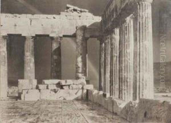 Le Parthenon Apres La Pluie, Grece - view 1