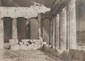 Le Parthenon Apres La Pluie, Grece