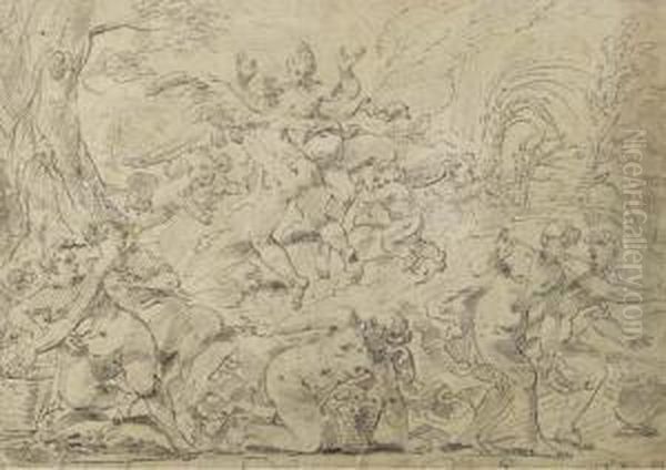Oreithyia And Boreas - view 1