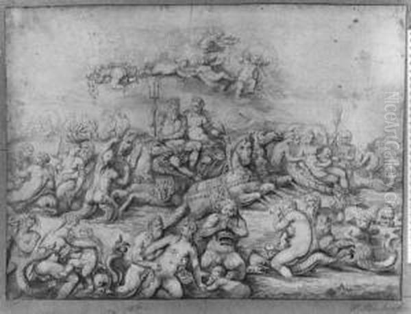 A Mythological Scene With Neptune And Venus - view 1