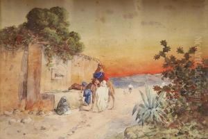 Watering The Camel by Emile Boivin