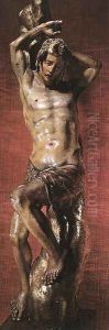 St Sebastian by Alonso Berruguette