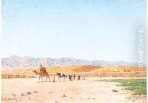La Caravane Dans La Desert . La Caravane Dans La Desert .