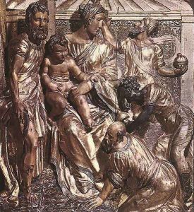 Adoration of the Magi by Alonso Berruguette