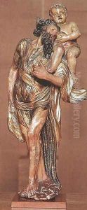 St Christopher by Alonso Berruguette