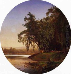 Artist Sketching by Dewitt Clinton Boutelle