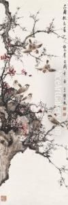 Birds And Plum Blossom by Yan Bolong