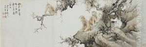 Monkeys by Yan Bolong