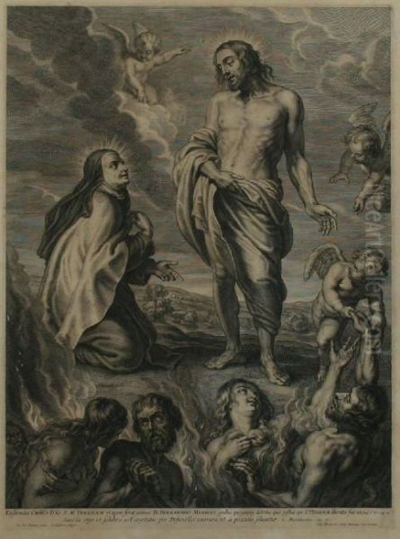 Die Hl.theresa Bitter Fur Bernardino De Mendoza - view 1