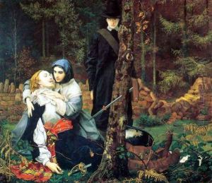 The Wounded Cavalier by William Shakespeare Burton