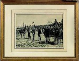 Le General Ferrien, Ministre De
La Guerre, Eleve Le General Clement A La Dignite De Commandeur De La
Legion D Honneur Sur Le Plateau De Villasavay Apres Le Combat. Le General Ferrien, Ministre De
La Guerre, Eleve Le General Clement A La Dignite De Commandeur De La
Legion D Honneur Sur Le Plateau De Villasavay Apres Le Combat.