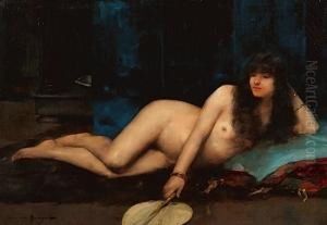 Odalisque by Maurice Bompard