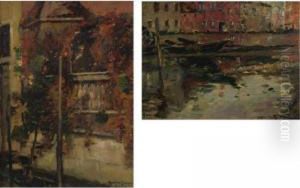 The Canals Of Venice: Two Paintings