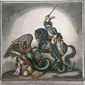 St. George and the Dragon, 1805 by Thomas Richmond Gale Braddyll