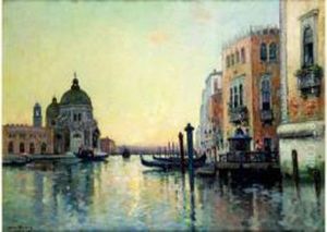 Coucher De Soleil Sur Venise