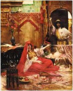 Maternite Au Harem by Maurice Bompard