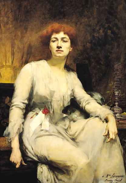 Portrait of Severine ca. 1890 - view 1