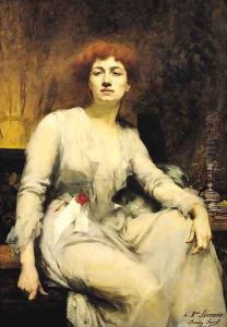 Portrait of Severine ca. 1890 Portrait of Severine ca. 1890