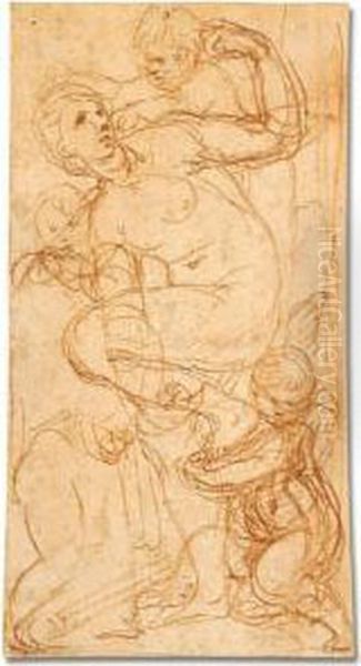 Venus And Cupid With Putti - view 1