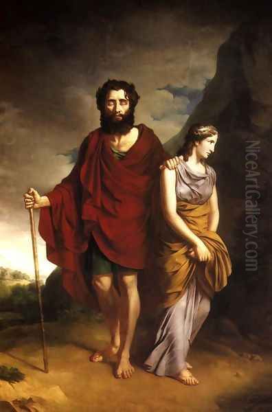 Oedipus and Antigone - view 1